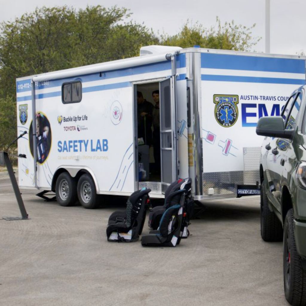 MSL-Set-Up Mobile safety lab set up